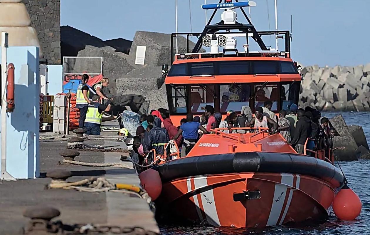 Spain: 148 migrants rescued off the coast of Gran Canaria